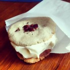the famous Massafan/rosewater ice cream sandwich. photo by Roots & Recipes